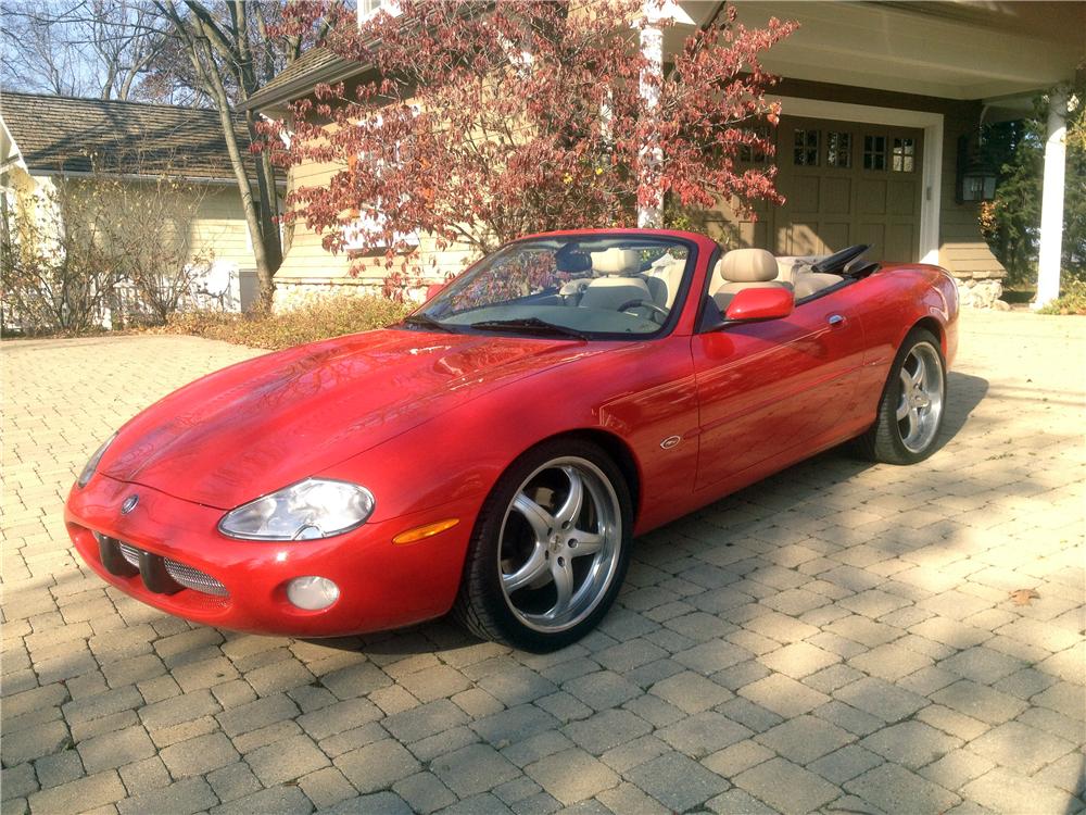 2001 JAGUAR XKR CONVERTIBLE