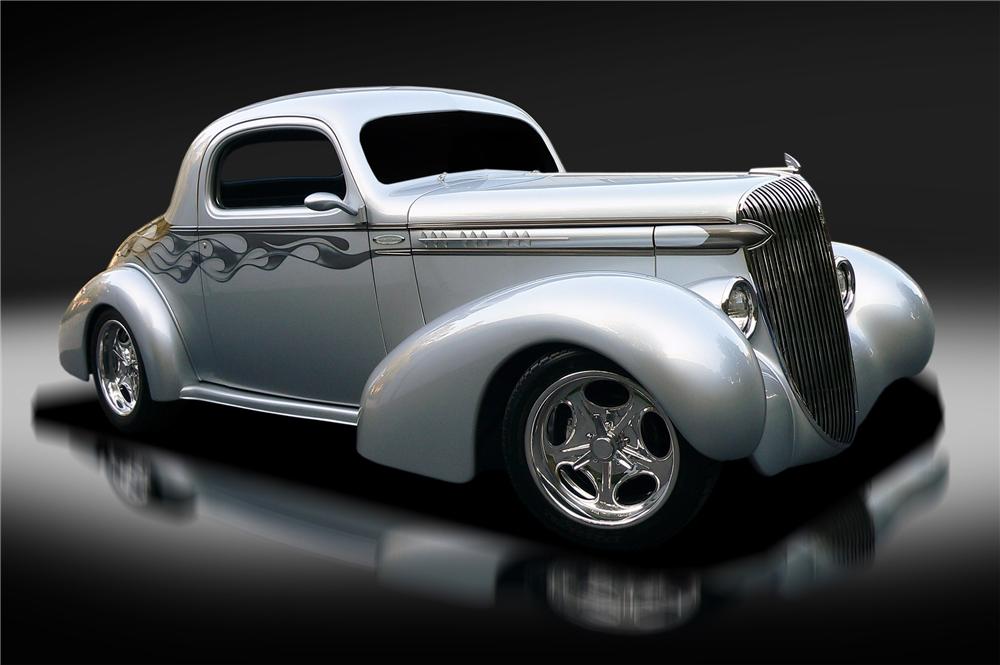 1936 OLDSMOBILE CUSTOM 3-WINDOW COUPE