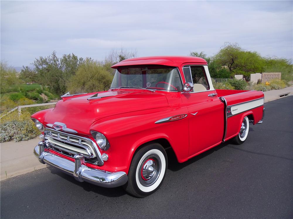 1957 CHEVROLET CAMEO CUSTOM PICKUP