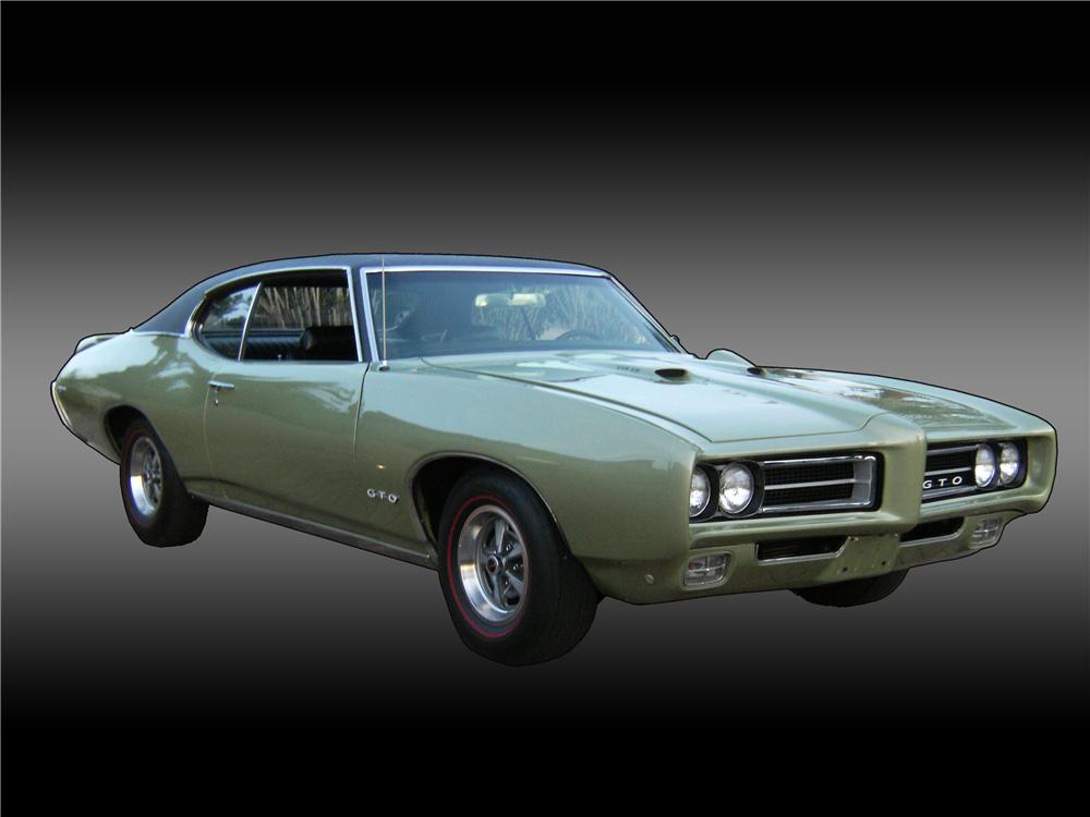 1969 PONTIAC GTO 2 DOOR HARDTOP