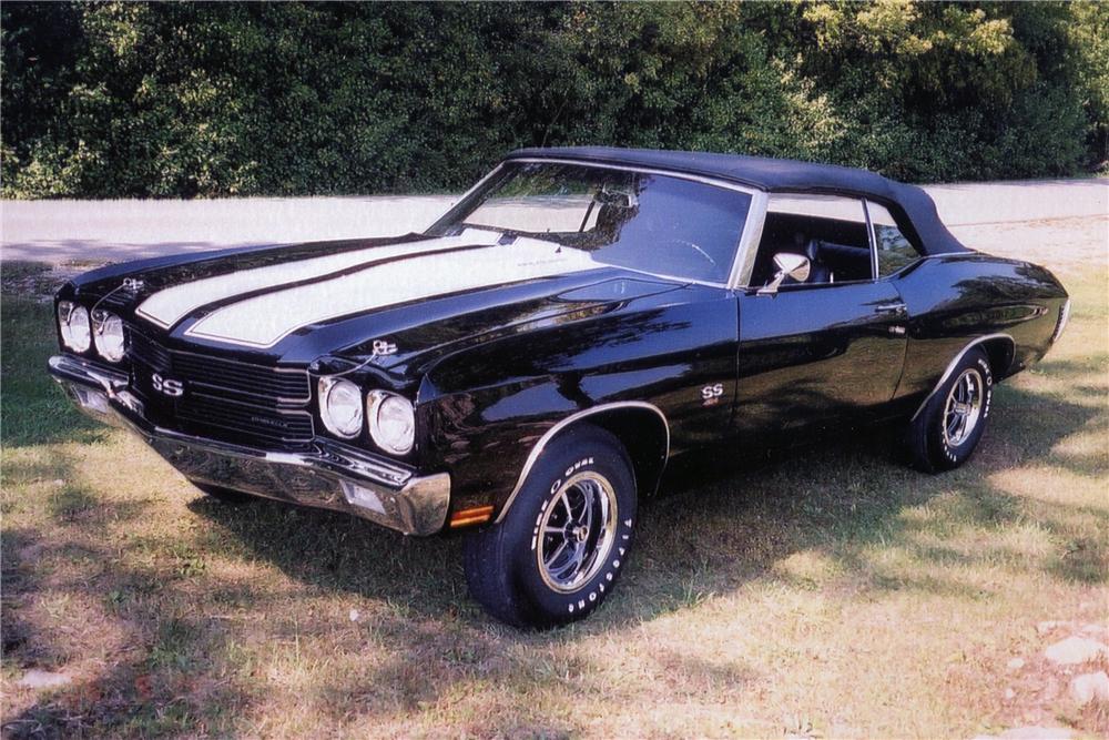 1970 CHEVROLET CHEVELLE LS5 SS CONVERTIBLE