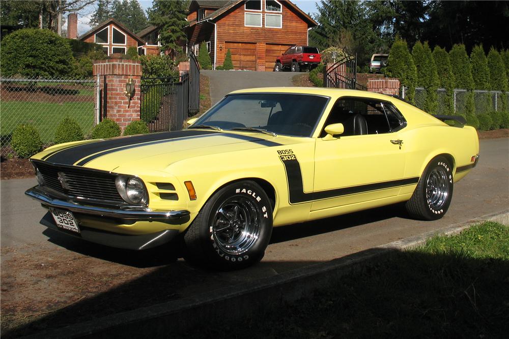 1970 FORD MUSTANG BOSS 302 FASTBACK