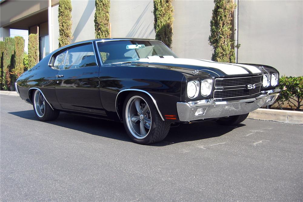 1970 CHEVROLET CHEVELLE CUSTOM 2 DOOR HARDTOP