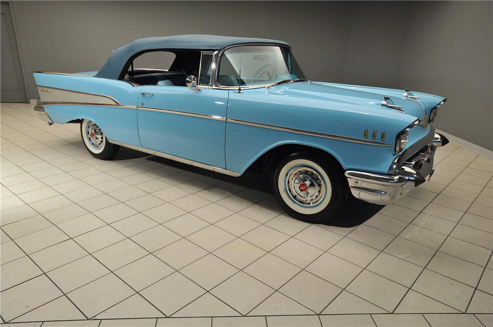 1957 CHEVROLET BEL AIR CONVERTIBLE