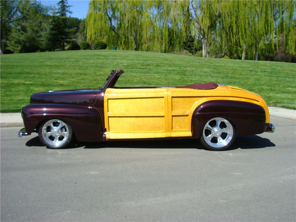 1947 FORD SPORTSMAN CUSTOM WOODY CONVERTIBLE