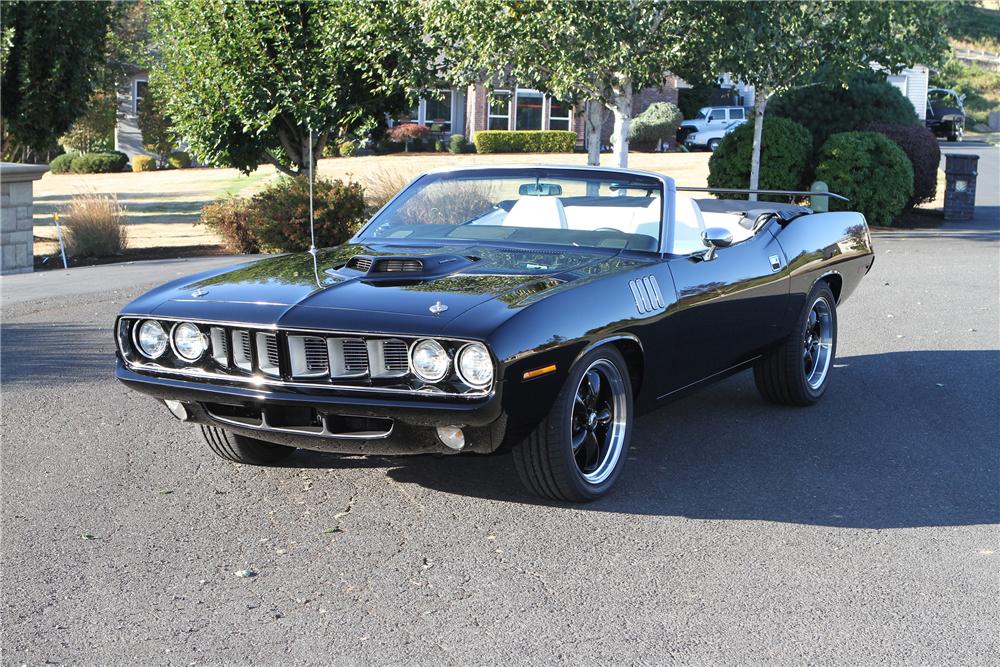 1971 PLYMOUTH BARRACUDA CUSTOM CONVERTIBLE