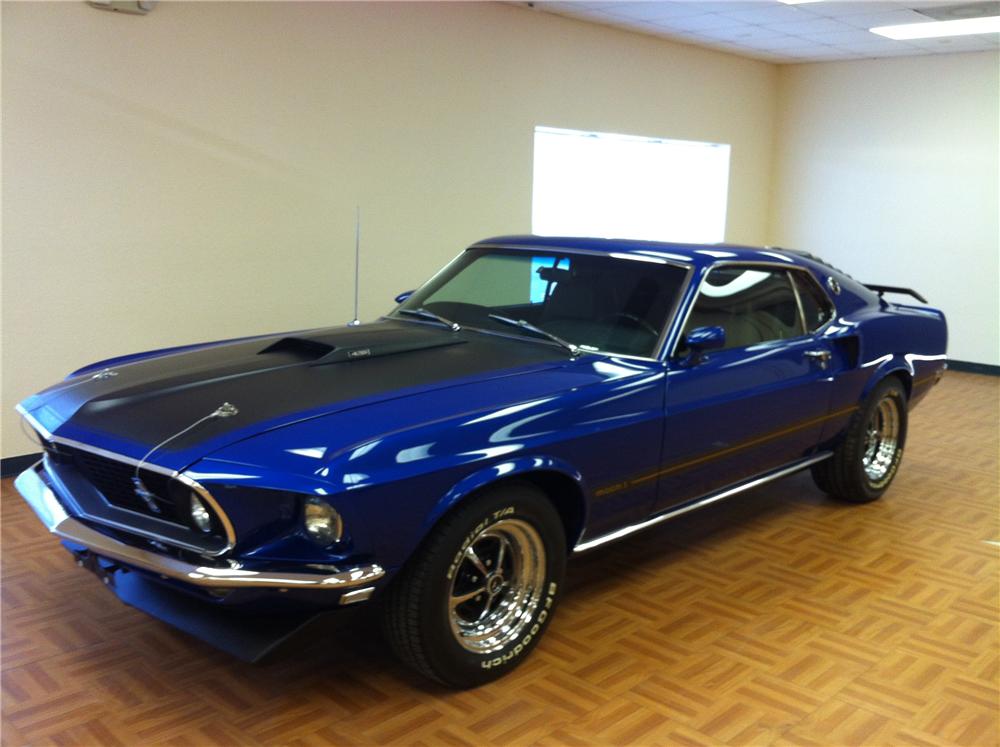1969 FORD MUSTANG MACH 1 428 SCJ FASTBACK