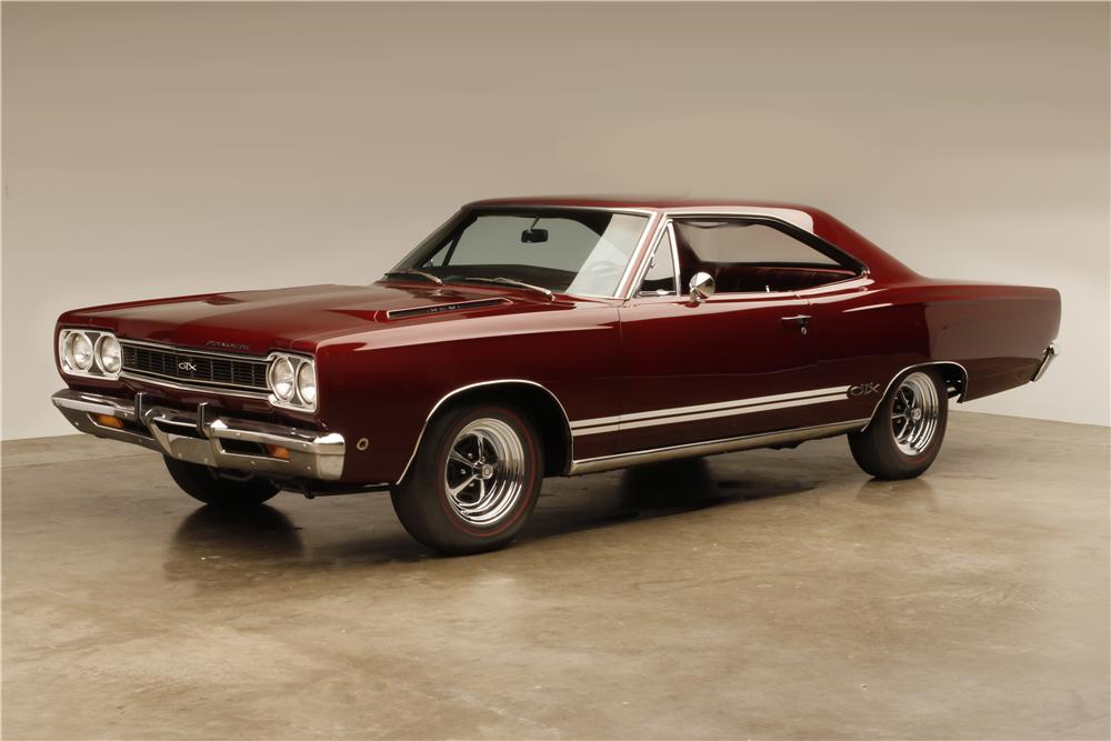 1968 PLYMOUTH HEMI GTX 2 DOOR HARDTOP