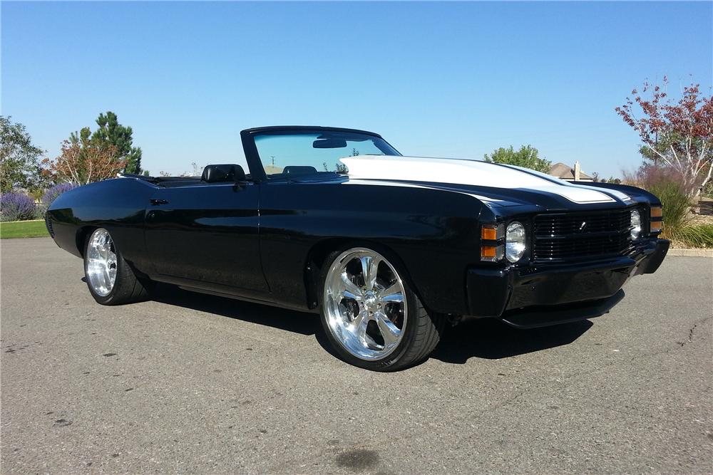 1971 CHEVROLET CHEVELLE MALIBU CUSTOM CONVERTIBLE