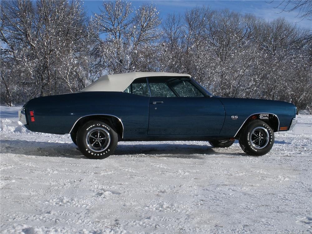 1970 CHEVROLET CHEVELLE LS6 CONVERTIBLE