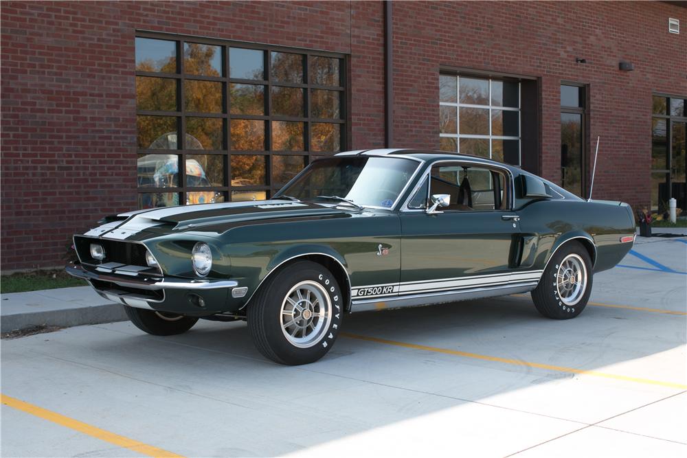 1968 SHELBY GT500 KR FASTBACK