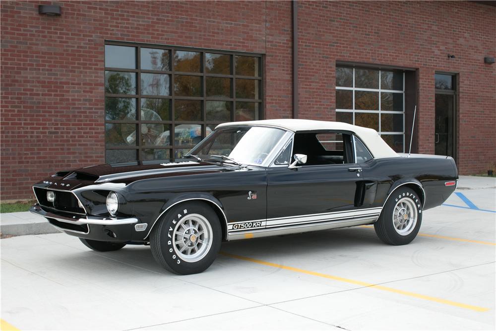 1968 SHELBY GT500 KR CONVERTIBLE