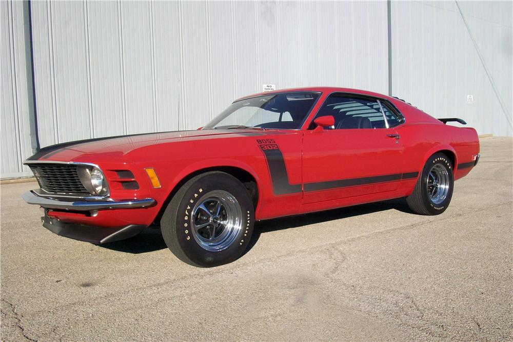 1970 FORD MUSTANG BOSS 302 FASTBACK