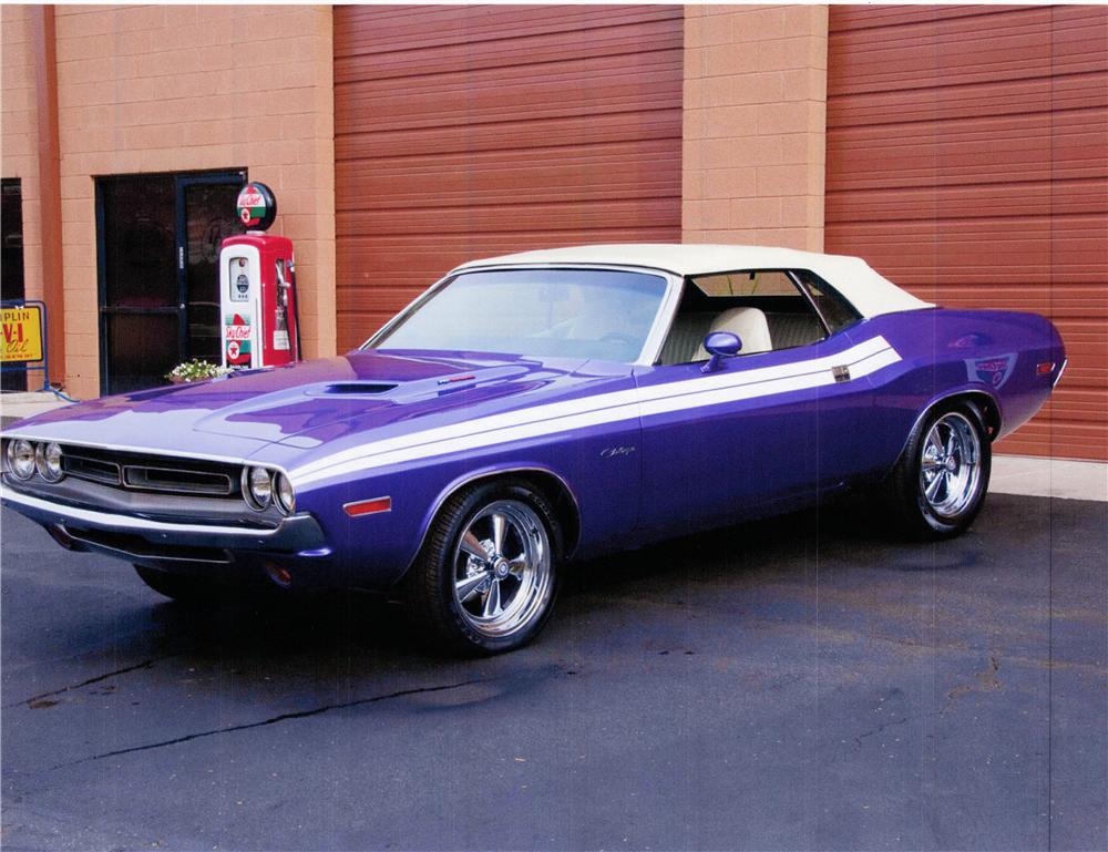 1971 DODGE CHALLENGER R/T CONVERTIBLE