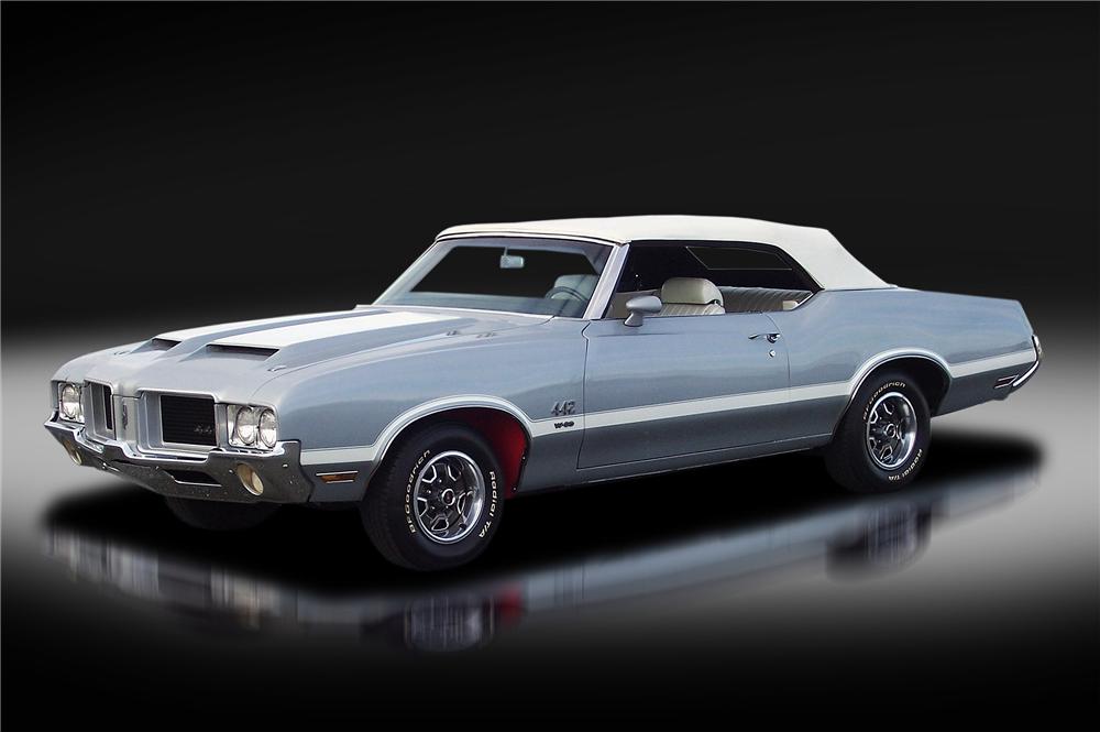 1971 OLDSMOBILE 442 W30 CONVERTIBLE