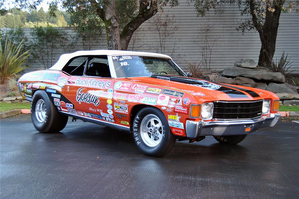 1972 CHEVROLET CHEVELLE CONVERTIBLE RACE CAR