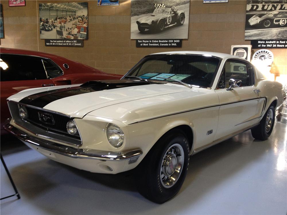 1968 FORD MUSTANG GT FASTBACK