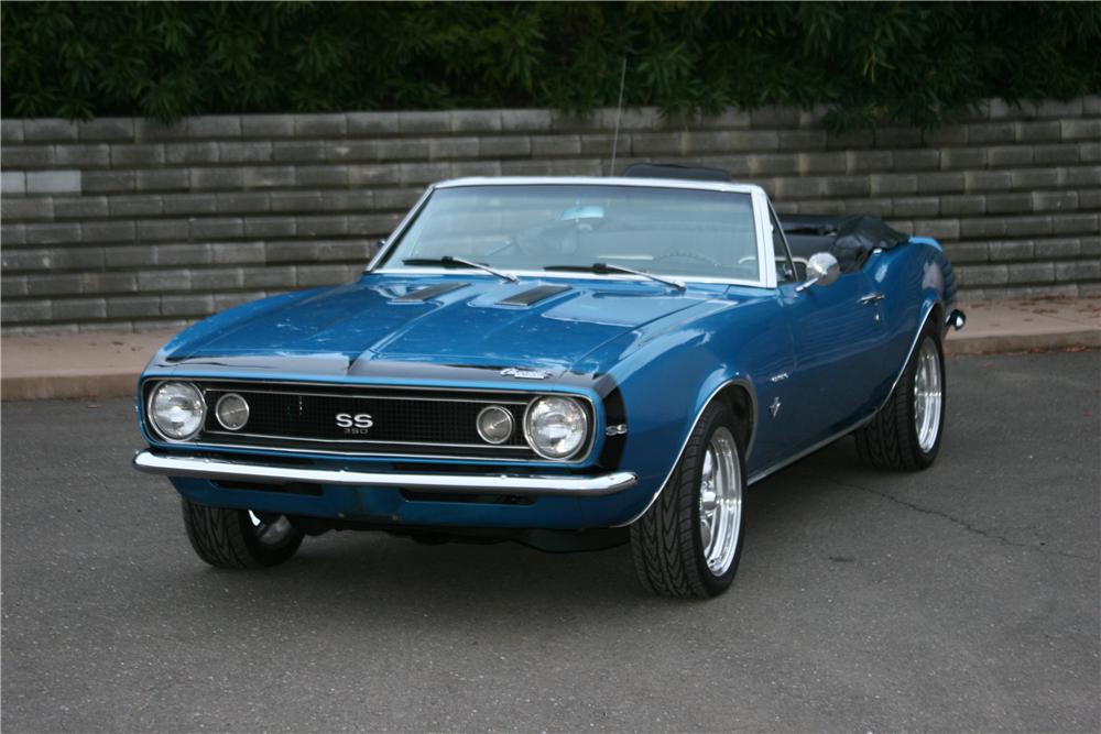 1967 CHEVROLET CAMARO CUSTOM CONVERTIBLE