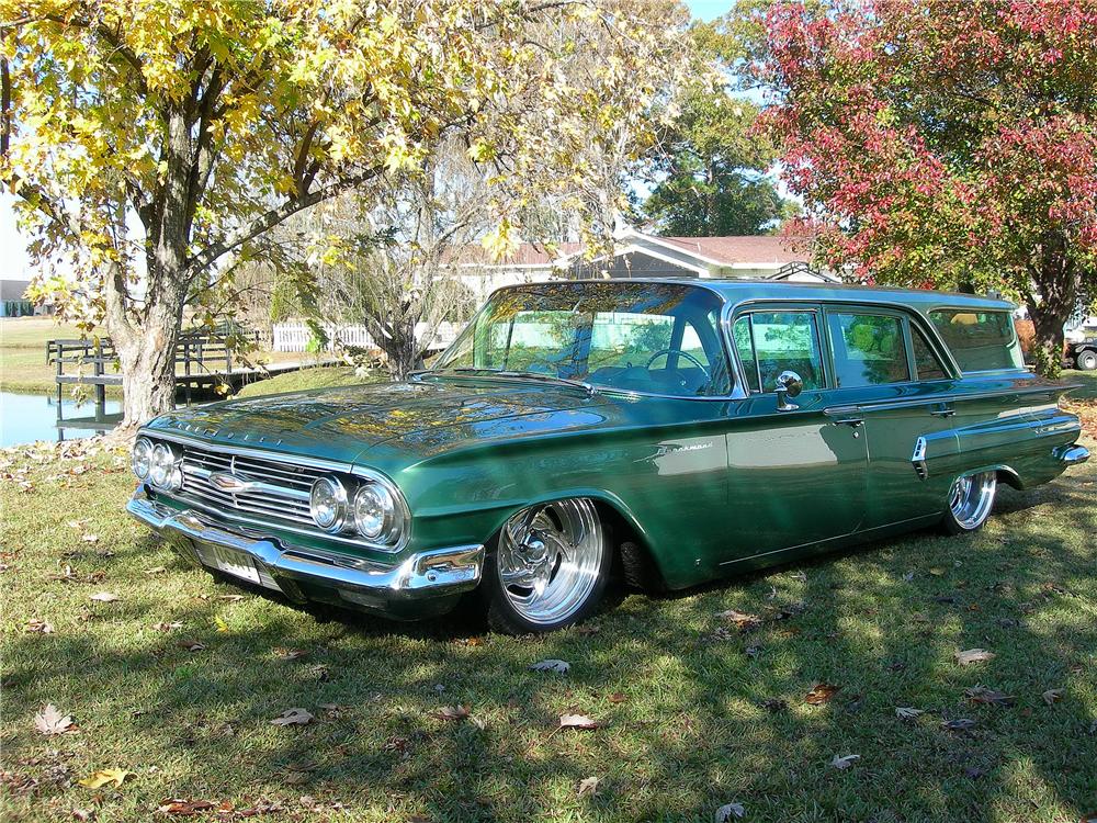 1960 CHEVROLET BROOKWOOD CUSTOM WAGON