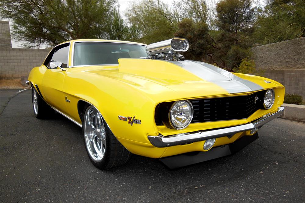 1969 CHEVROLET CAMARO CUSTOM 2 DOOR COUPE