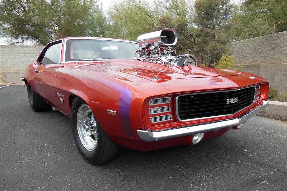 1969 CHEVROLET CAMARO CUSTOM 2 DOOR COUPE