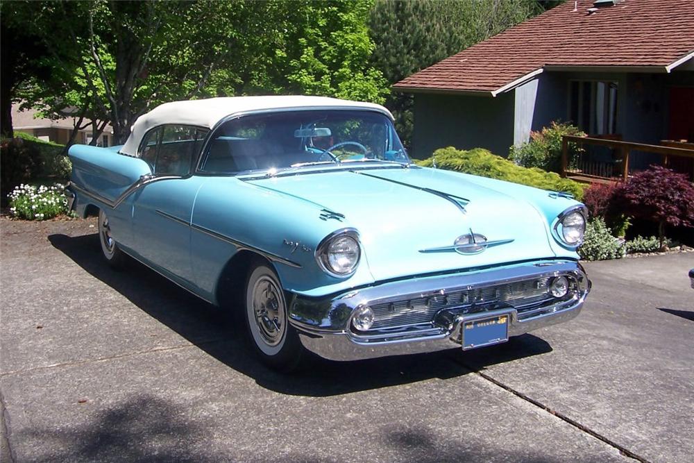 1957 OLDSMOBILE 98 CONVERTIBLE