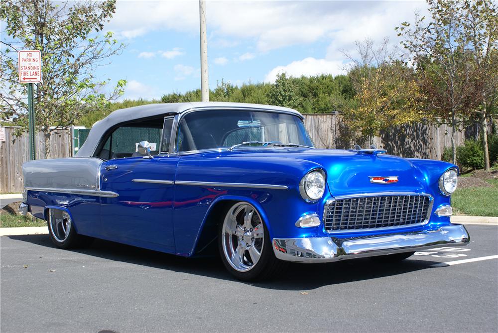 1955 CHEVROLET BEL AIR CUSTOM CONVERTIBLE