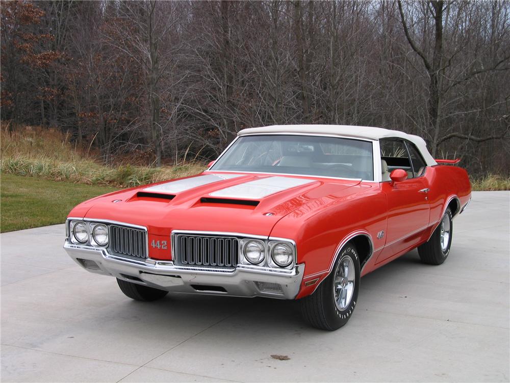 1970 OLDSMOBILE 442 CONVERTIBLE