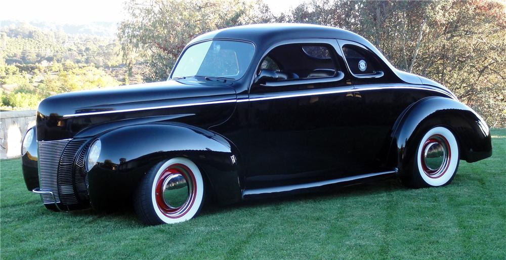 1940 FORD DELUXE CUSTOM 2 DOOR COUPE