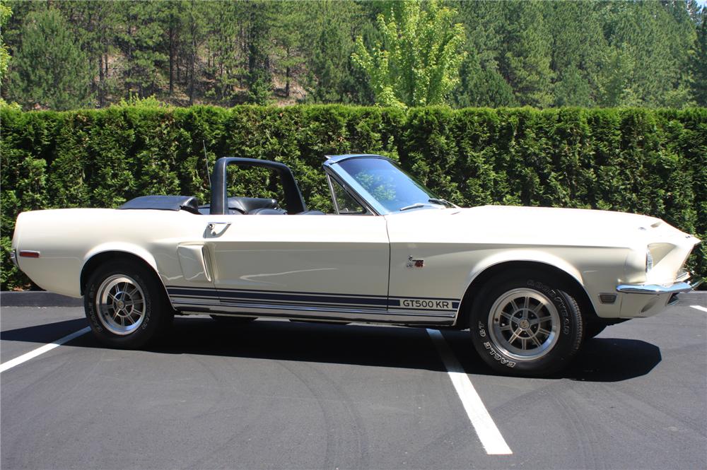 1968 SHELBY GT500 KR CONVERTIBLE