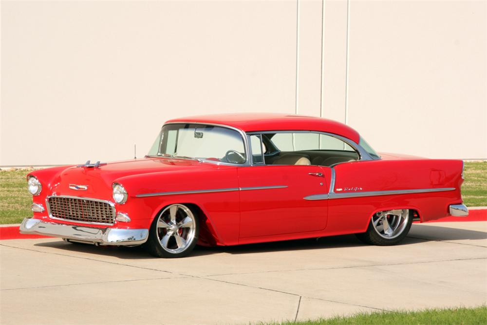 1955 CHEVROLET BEL AIR CUSTOM 2 DOOR HARDTOP