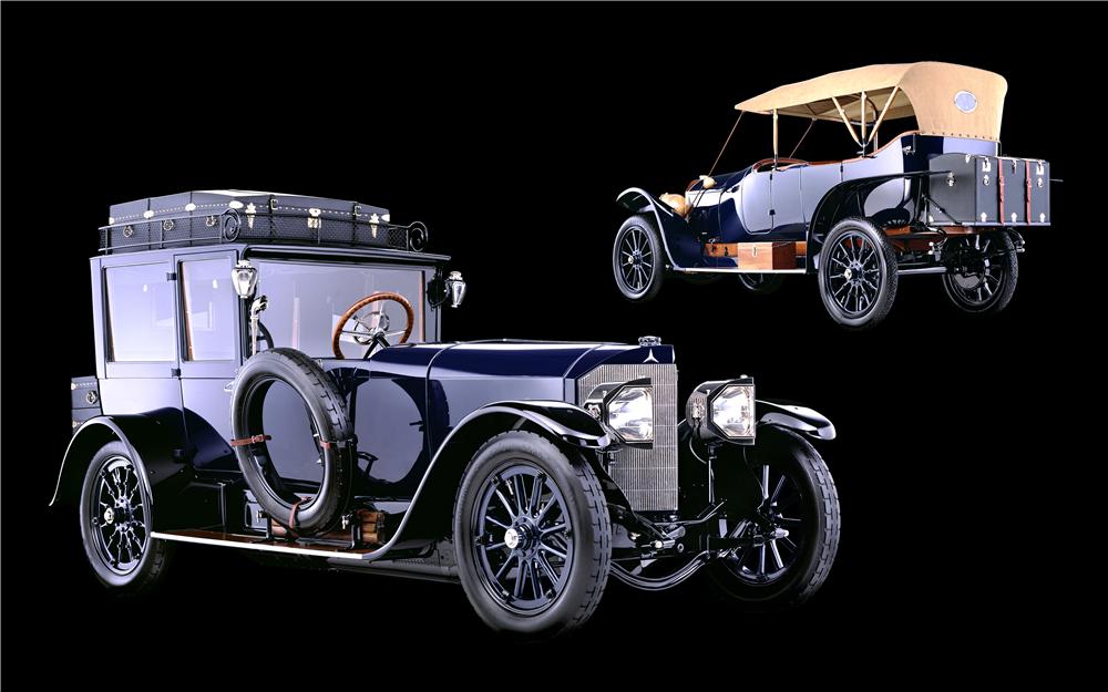 1914 MERCEDES OPEN FRONT TOWN CAR