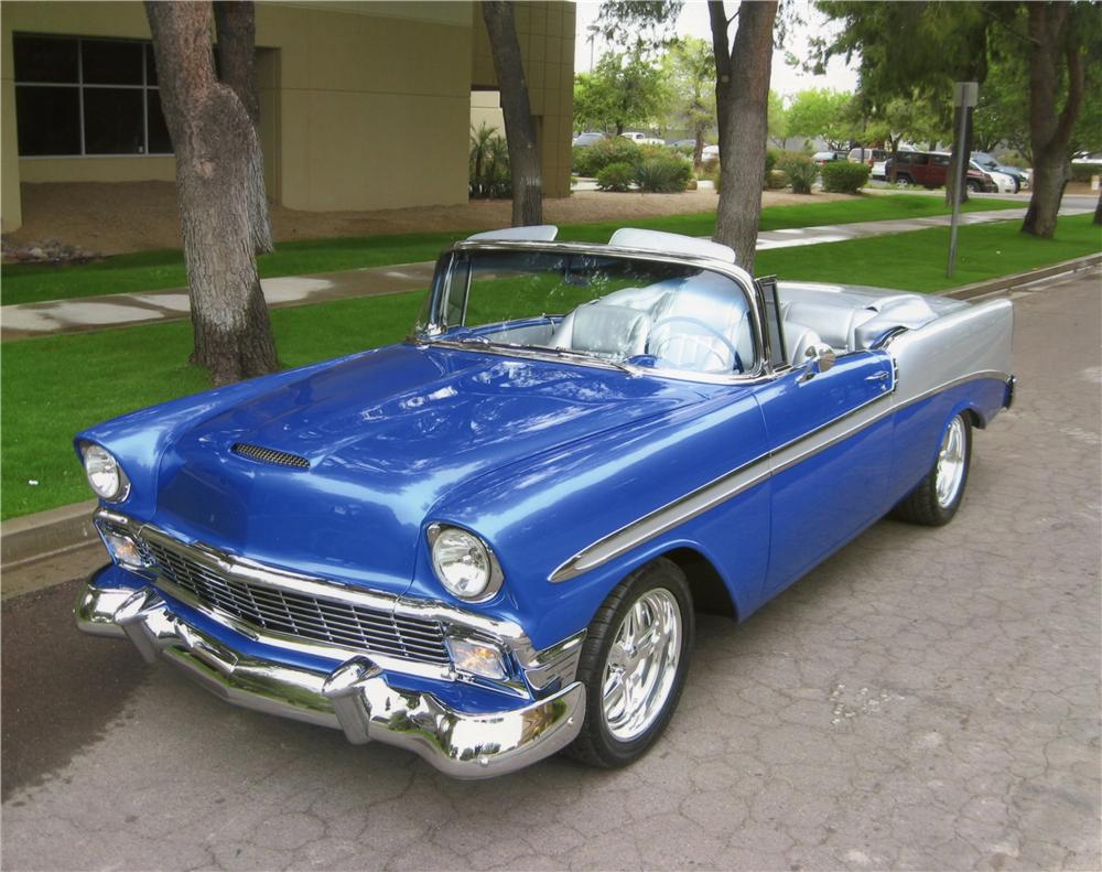 1956 CHEVROLET BEL AIR CUSTOM CONVERTIBLE on Saturday @ 04:00 PM