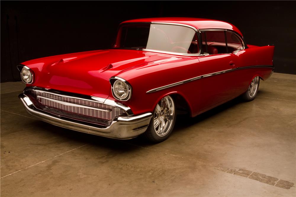 1957 CHEVROLET BEL AIR CUSTOM 2 DOOR COUPE