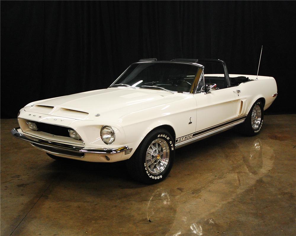 1968 SHELBY GT500 CONVERTIBLE