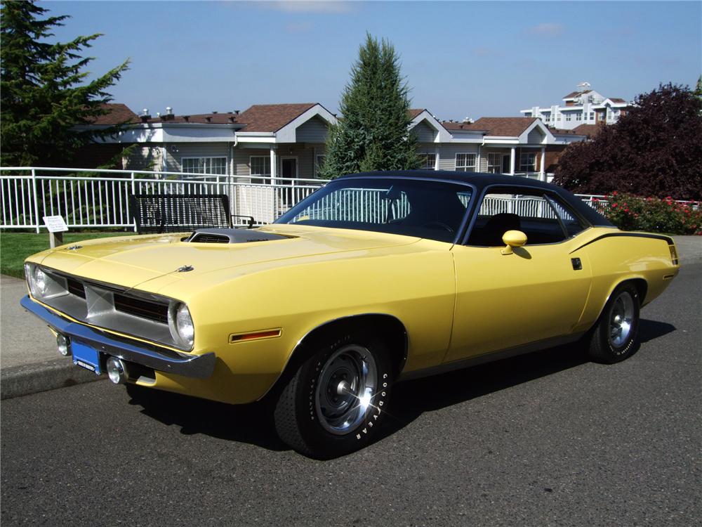 1970 PLYMOUTH HEMI CUDA 2 DOOR HARDTOP