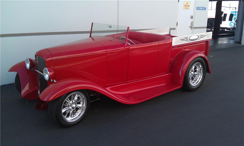 1931 FORD MODEL A CUSTOM ROADSTER PICKUP