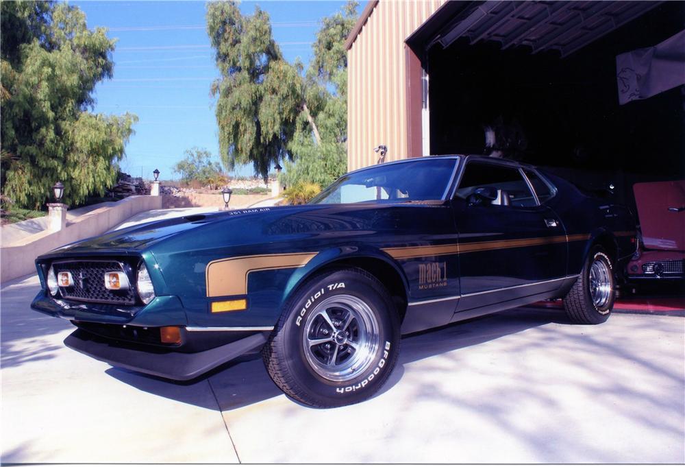 1971 FORD MUSTANG MACH 1 FASTBACK