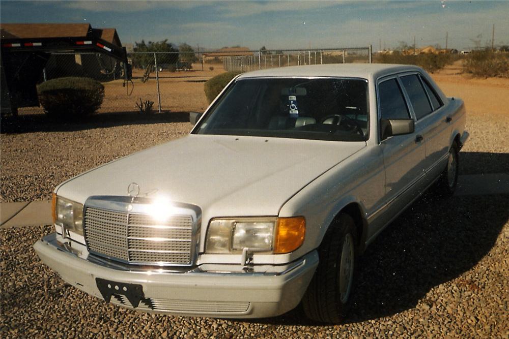 1990 MERCEDES-BENZ 420SEL 4 DOOR SEDAN