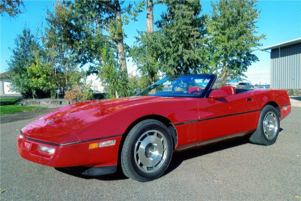 1987 CHEVROLET CORVETTE CONVERTIBLE