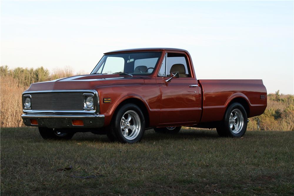 1970 CHEVROLET C-10 CUSTOM FLEETSIDE SHORTBED PICKUP