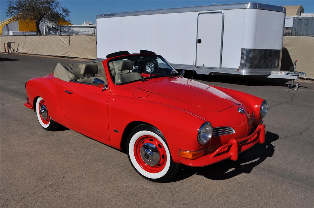 1971 VOLKSWAGEN KARMANN GHIA CONVERTIBLE