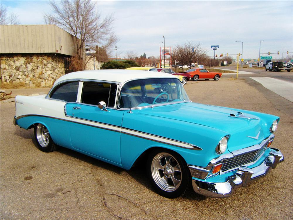 1956 CHEVROLET BEL AIR CUSTOM 2 DOOR COUPE