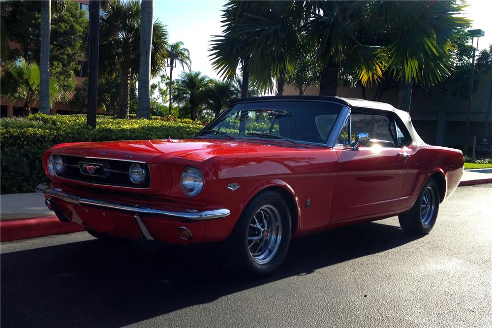 1966 FORD MUSTANG GT CUSTOM CONVERTIBLE