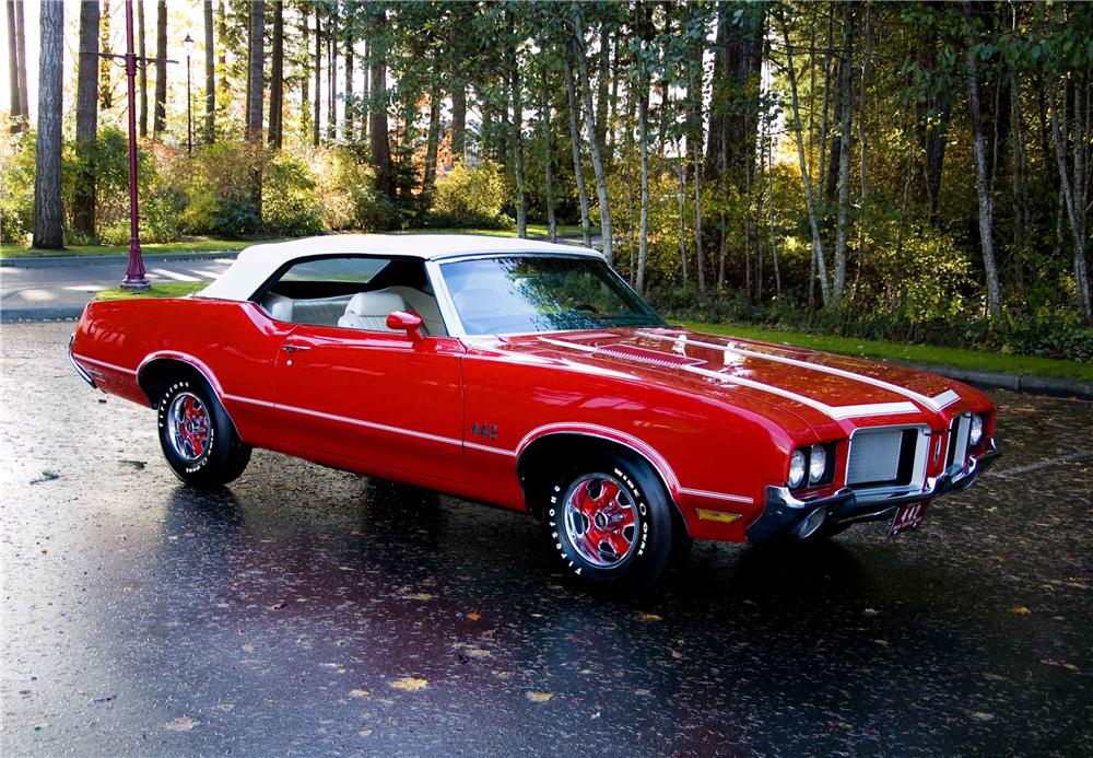 1972 OLDSMOBILE 442 CONVERTIBLE