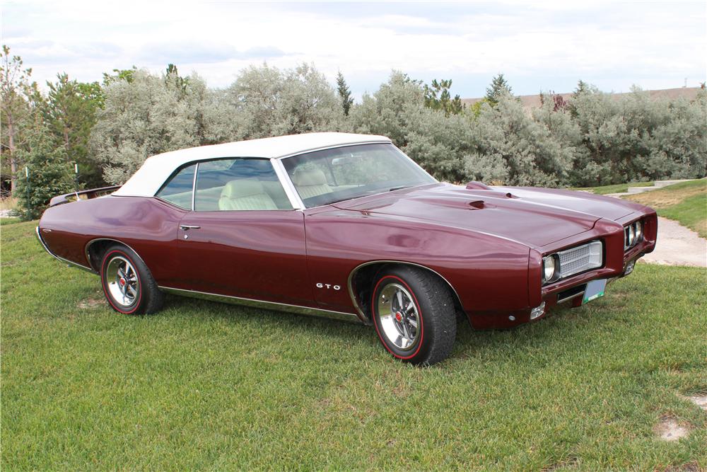 1969 PONTIAC GTO CONVERTIBLE