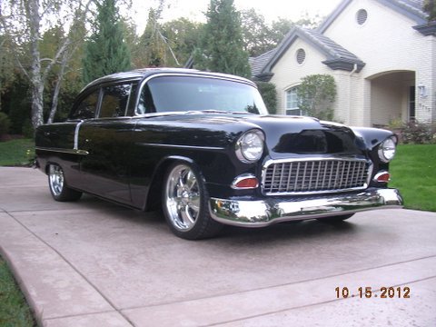 1955 CHEVROLET 210 CUSTOM 2 DOOR COUPE