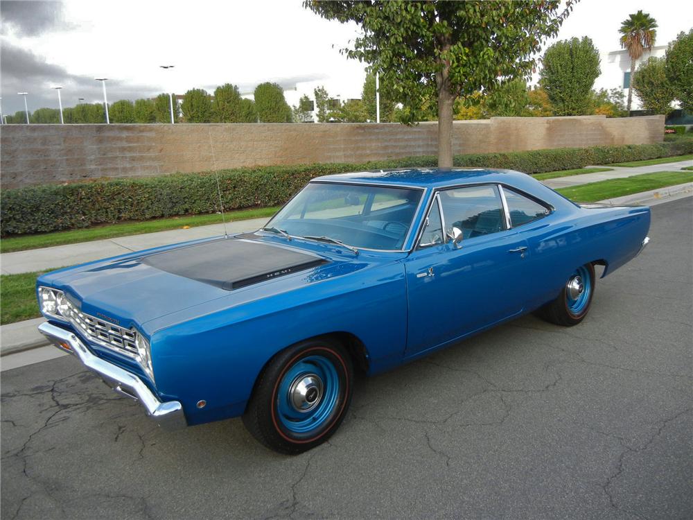 1968 PLYMOUTH HEMI ROAD RUNNER 2 DOOR HARDTOP