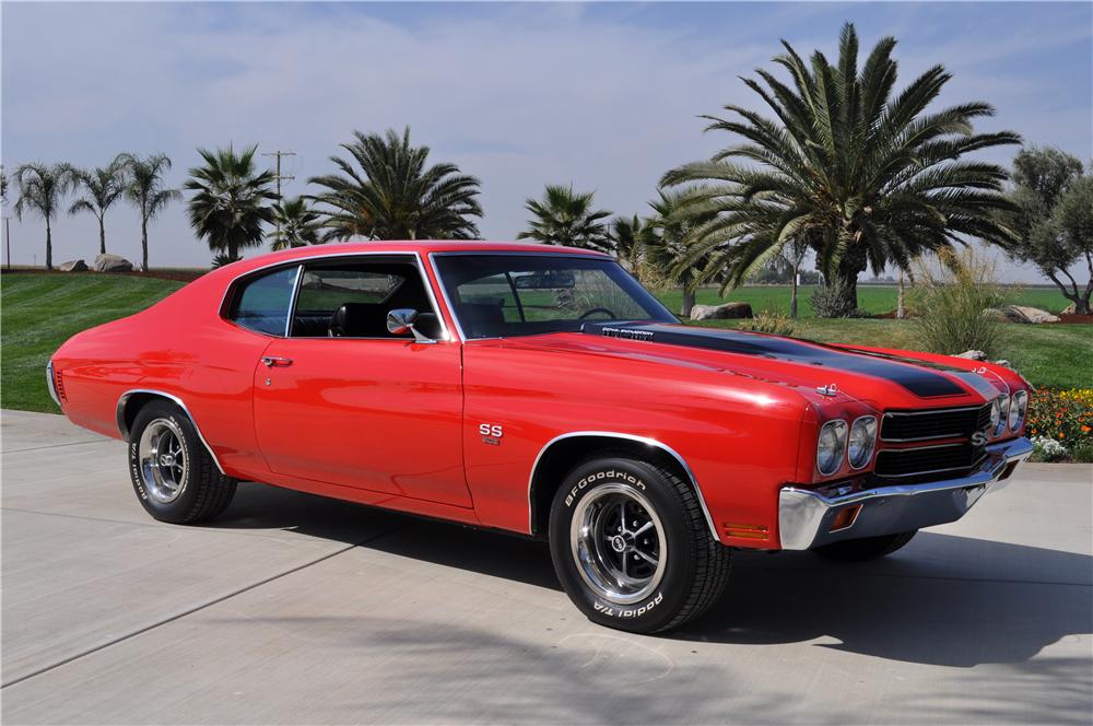 1970 CHEVROLET CHEVELLE CUSTOM 2 DOOR COUPE