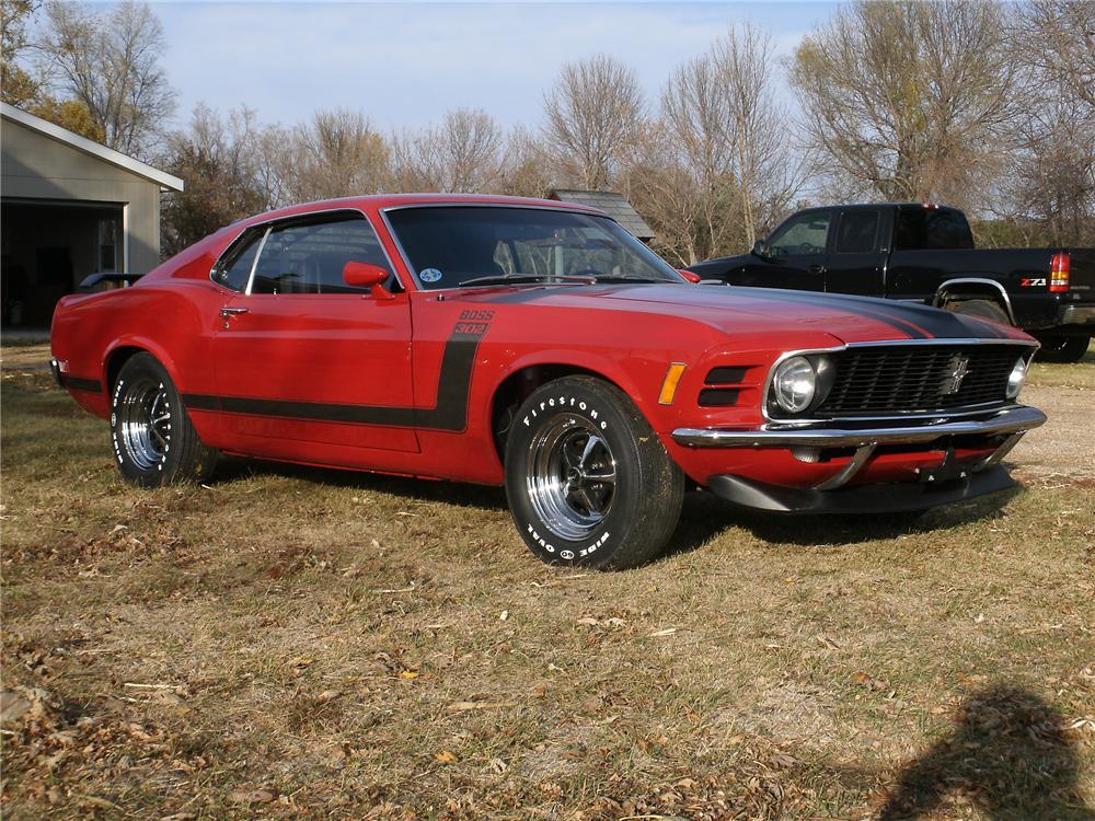 1970 FORD MUSTANG BOSS 302 FASTBACK